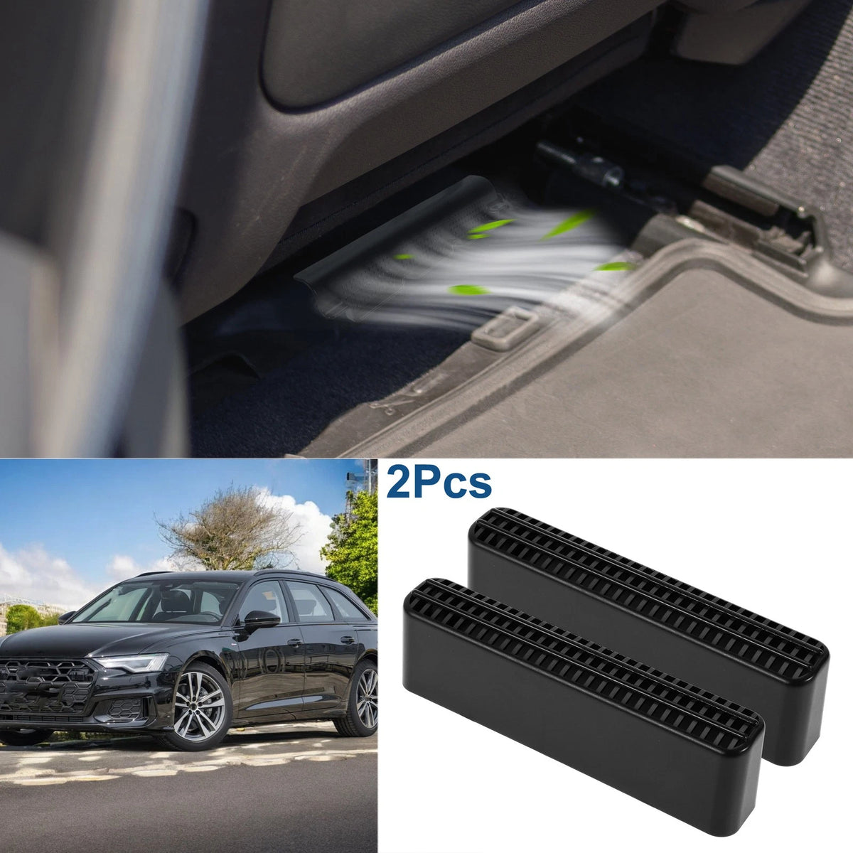Under Seat Air Outlet Protection Covers for Toyota RAV4 (2019-2025)