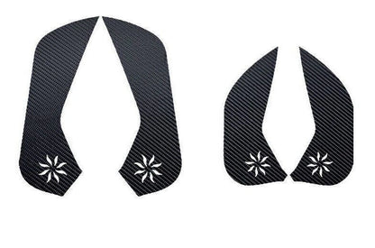 Anti-Kick Inner Door Sticker, Carbon Fiber Leather for Honda Accord (2023–2025)