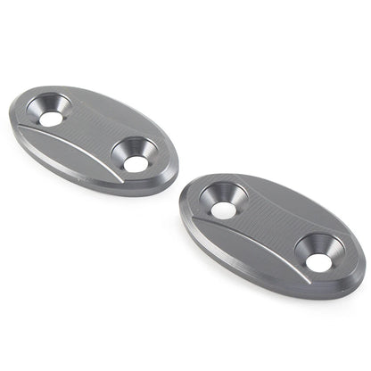 Rearview Mirror Block Off Base Plates Cover for BMW S1000RR (2009-2018)