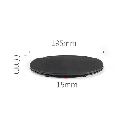 Black Sun Visor Vanity Mirror Cover for BMW MINI Cooper R55 R56 R60 (2007-2015) 2x