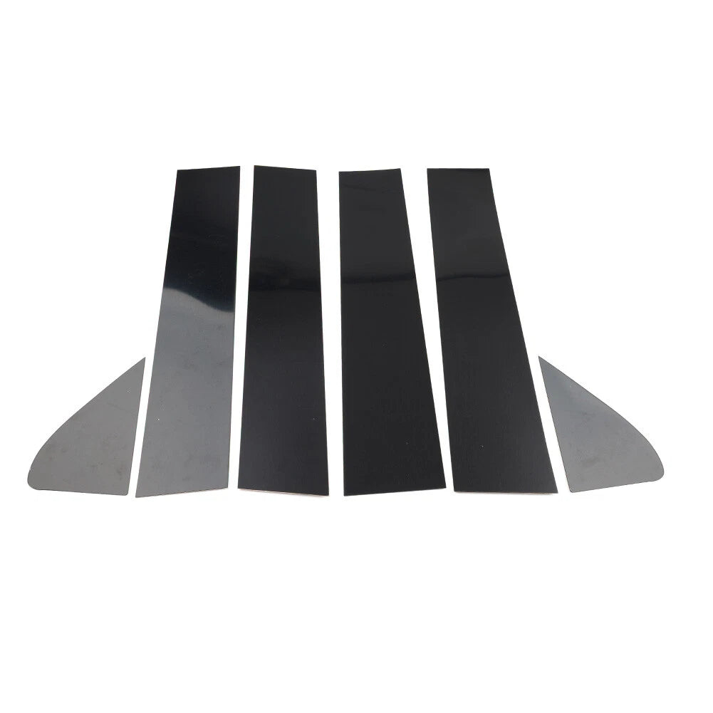 Window Pillar Post Door Trim Set for Chevrolet Silverado, GMC Sierra (2007-2018)