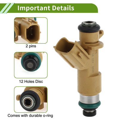 Fuel Injector for Honda Accord Hybrid 3.0 (2005) - 1 x Brown Injector