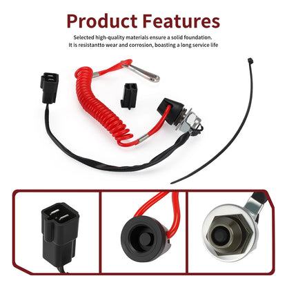 Tether Kill Run Switch Kit for Polaris XCR 440 (1999-2000)