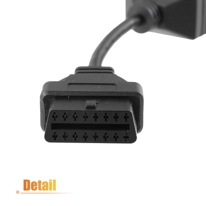 20-Pin Male to Female OBD2 Adapter Cable for Kia