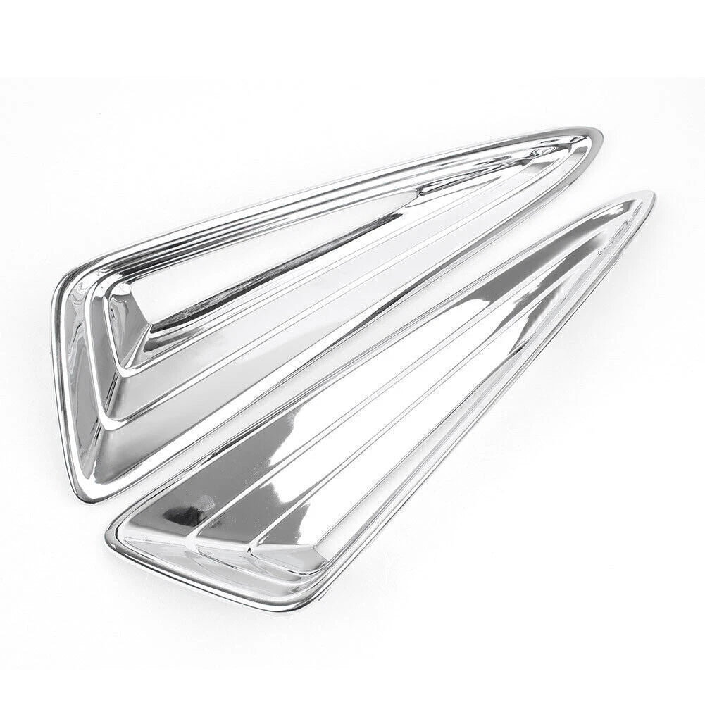 Front Fog Lamp Light Cover Trim for Toyota C-HR (2016-2018) Chrome