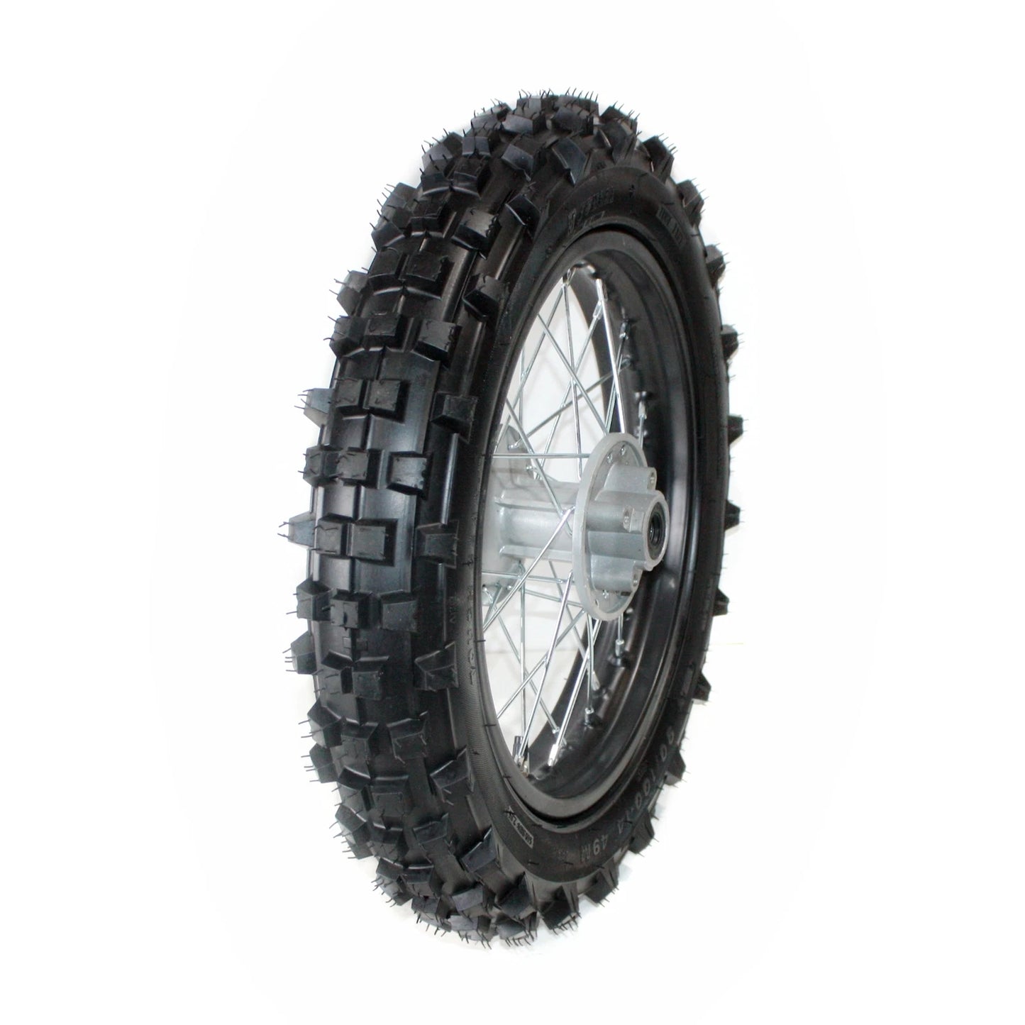 12mm Axle 17" Front & 14" Rear Wheel Rim Tire for PIT Trail Dirt Bike