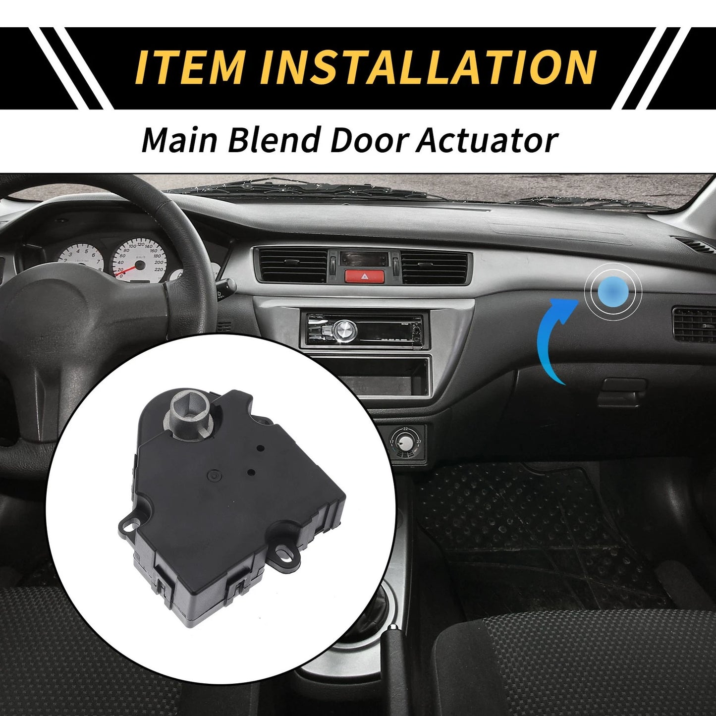 Air Door Actuator Heater Blend for Buick Rainier (2004–2007)