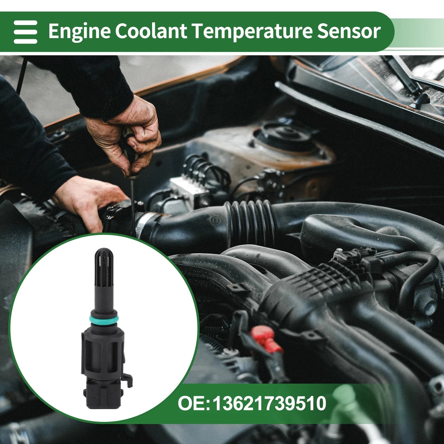 Engine Coolant Temperature Sensor for BMW 325Ci