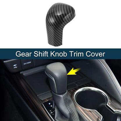 ABS Gear Shift Knob Cover Sticker for Toyota Camry Corolla Avalon (2019–2025)