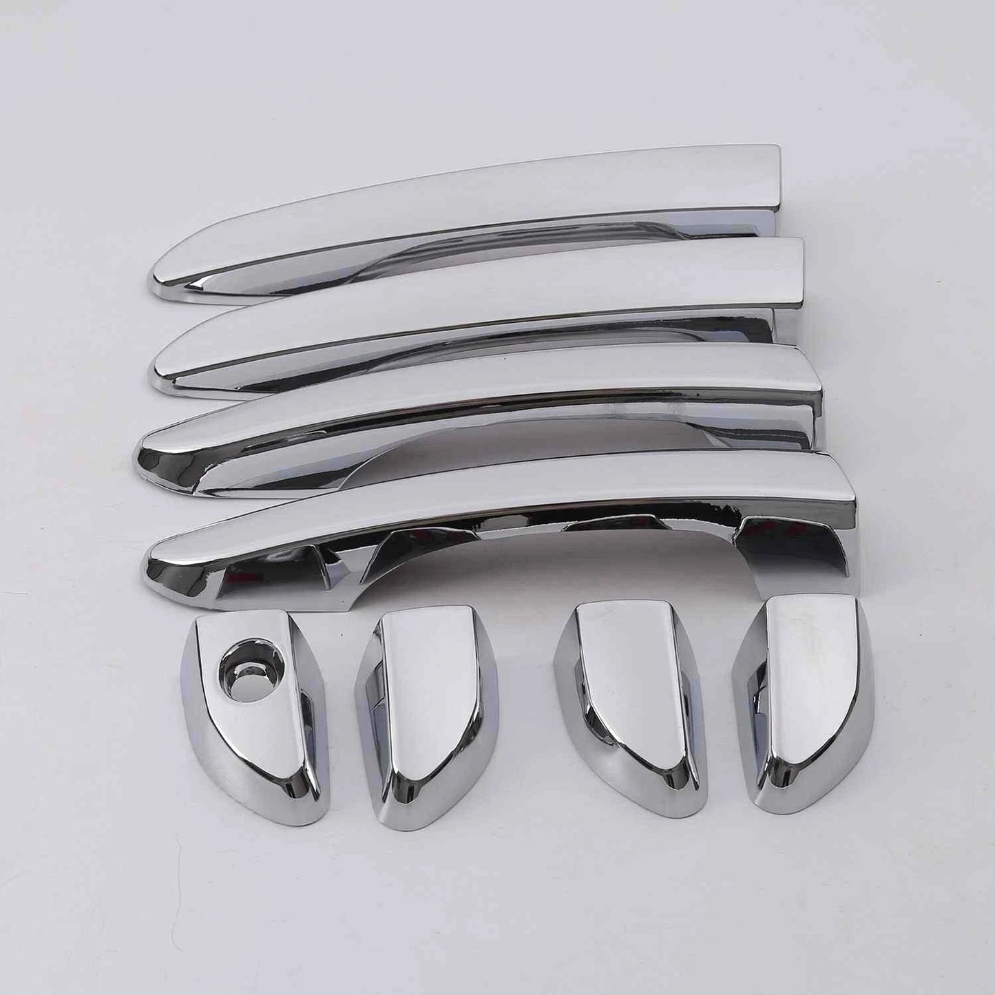ABS Chrome Door Handle Lid Side Cover Trim for Hyundai Tucson 2016-2020 8 x pcs