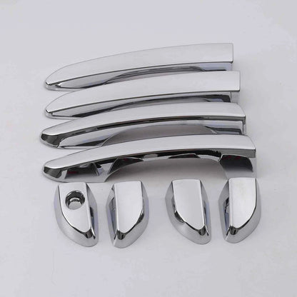 ABS Chrome Door Handle Lid Side Cover Trim for Hyundai Tucson 2016-2020 8 x pcs