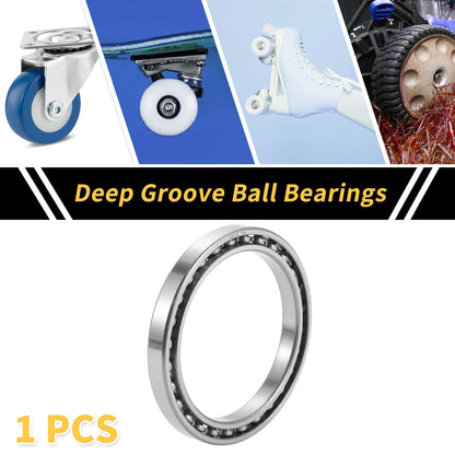 6814 / 70x90x10mm / Deep Groove Ball Bearings for Scooter Skateboard Wheel