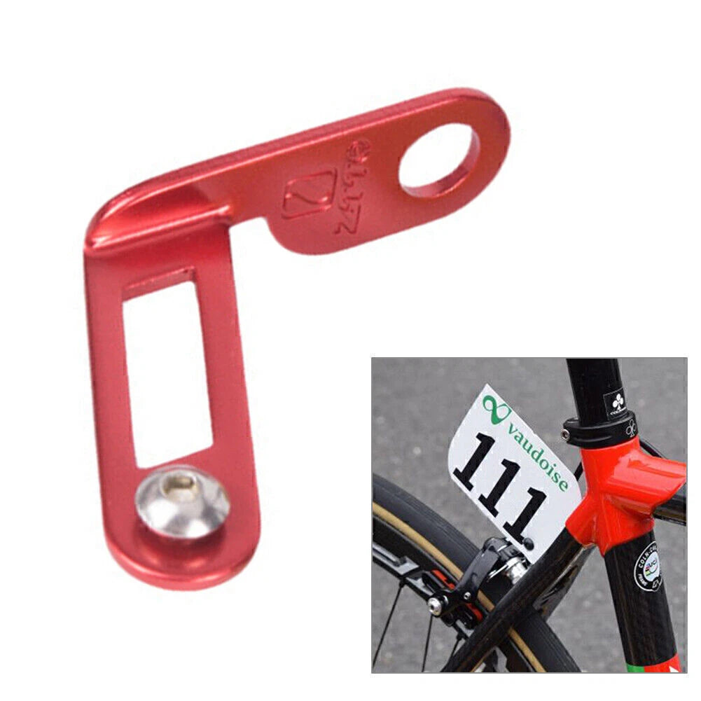 ZTTO Bicycle License Plate Holder for Fixed Gear Bikes - Rear Rack