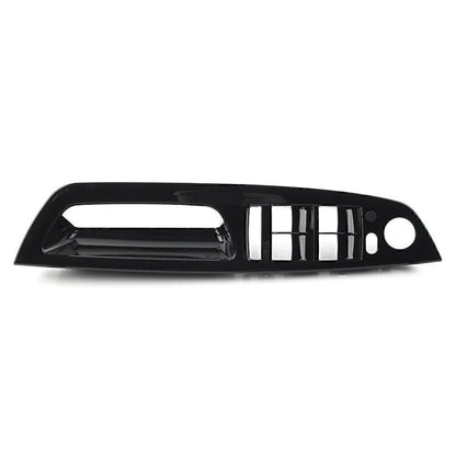 Black ABS Inner Door Handle Trim Cover for BMW X5 X6 E70 (2007-2013)