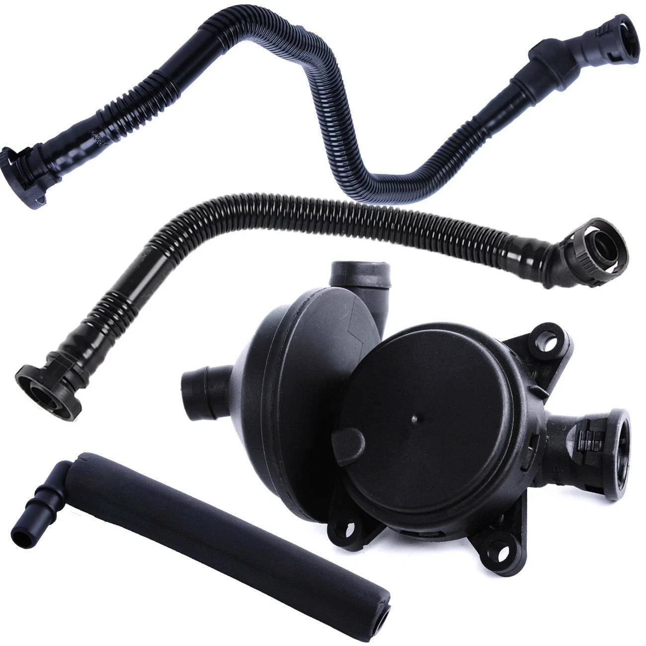 4 x Engine Crankcase Vent Valve Hose Kit for BMW E46 E91 E87 E83 120i 318i 320i X3