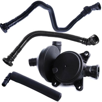 4 x Engine Crankcase Vent Valve Hose Kit for BMW E46 E91 E87 E83 120i 318i 320i X3