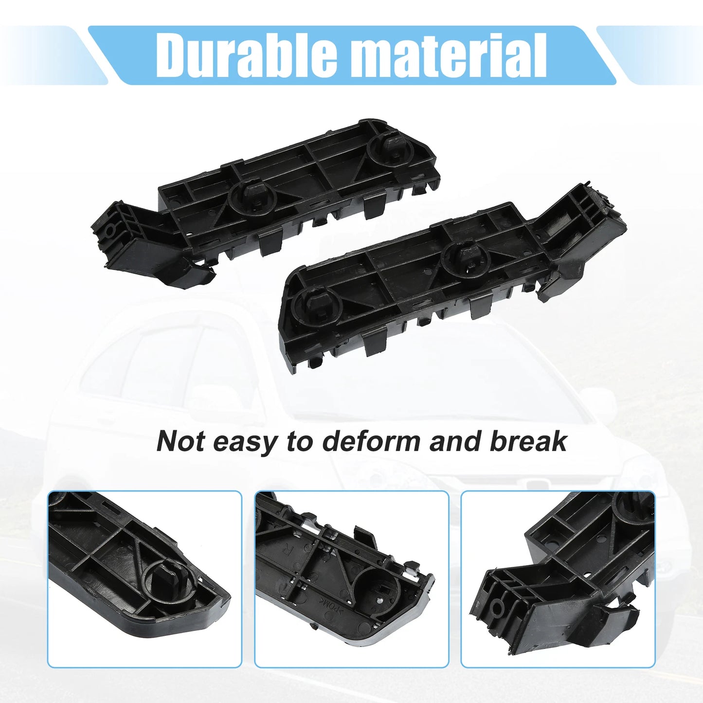 Left & Right Front Bumper Brackets for Honda CR-V (2007-2011)