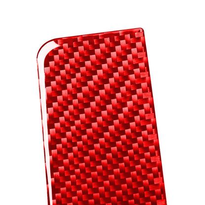 Carbon Fiber Red Gear Shift Panel Trim for Toyota Tundra (2014-2021)