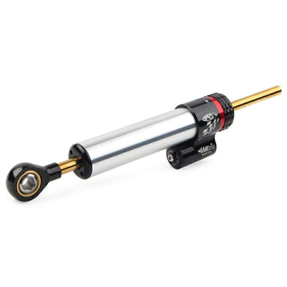 250mm Steering Damper Stabilizer for Motorcycle - Silver