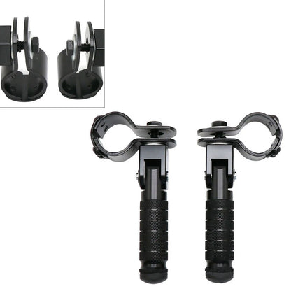 Folding Rearsets Foot Pegs for Motorbike Black CNC