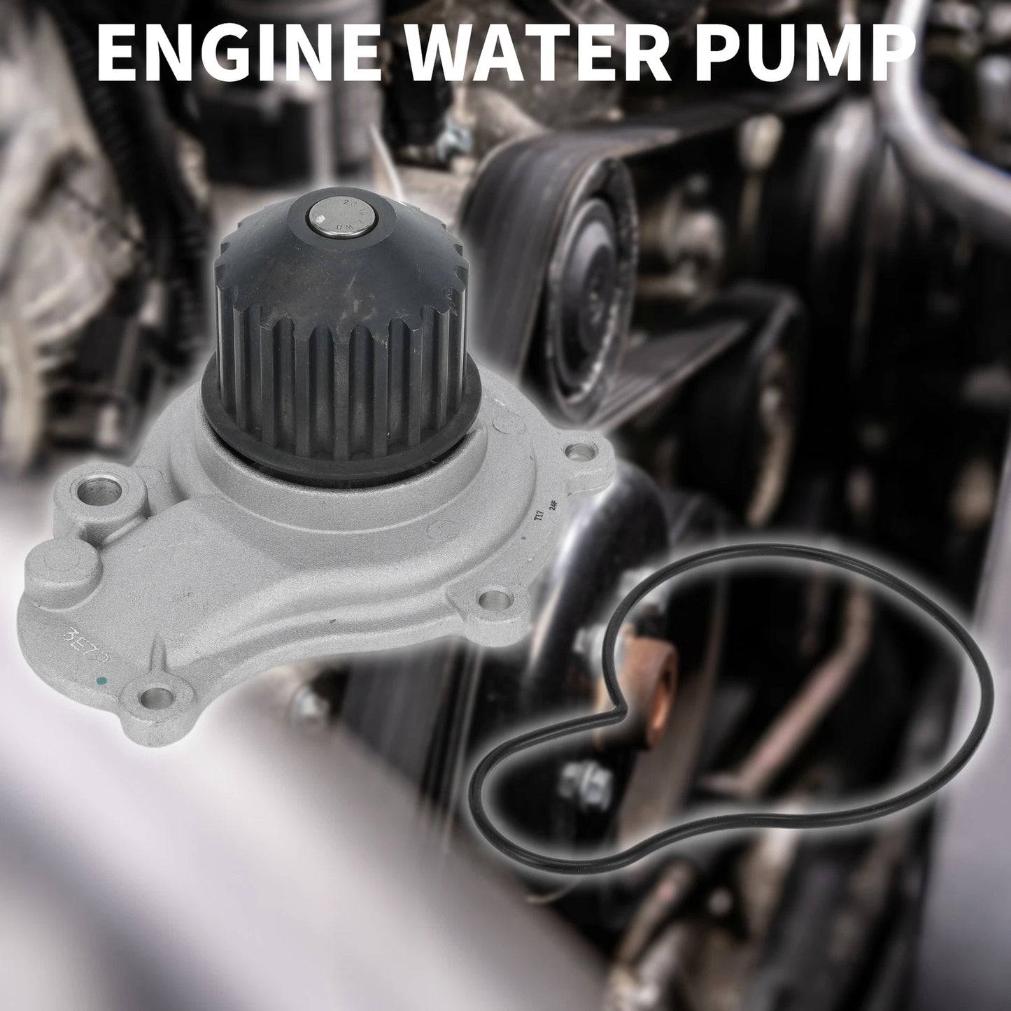 Water Pump with Rubber Ring for Chrysler Cirrus (1995-2000)