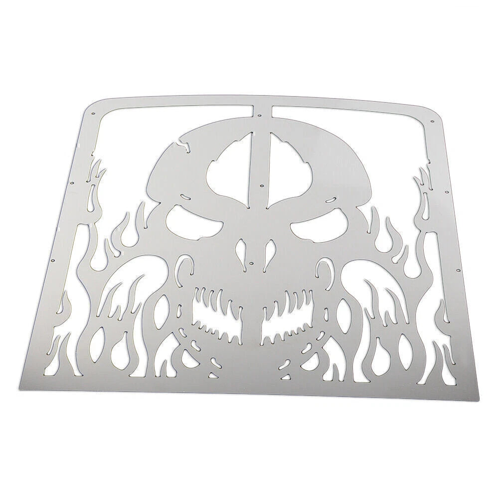 Skull Radiator Grille Guard Covers for Yamaha Banshee YFZ350 (1987-2012)