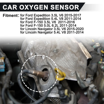 Oxygen Sensors 4 x for Ford Expedition 3.5L (2015-2023)