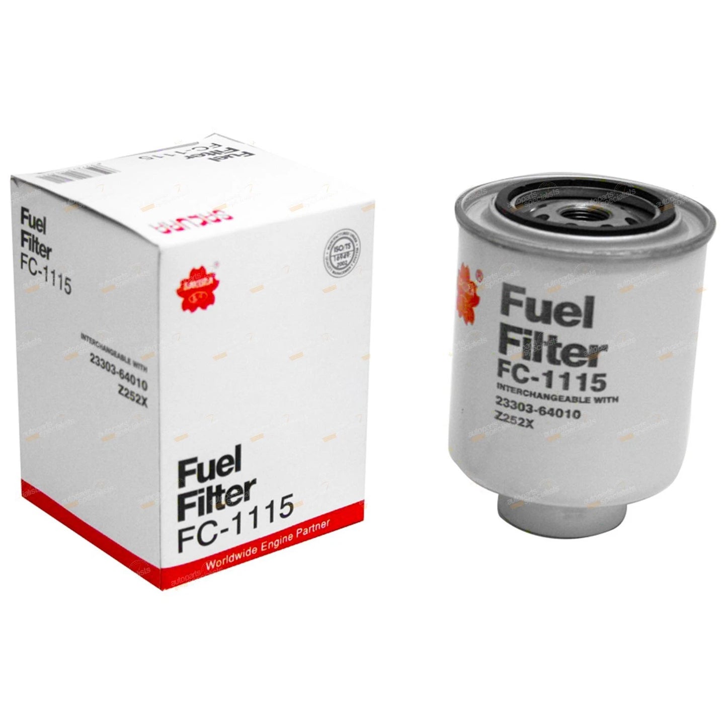 Engine Filter Service Kit for Ford Courier PE 2.5L 4cyl WLAT (1999 - 2000)