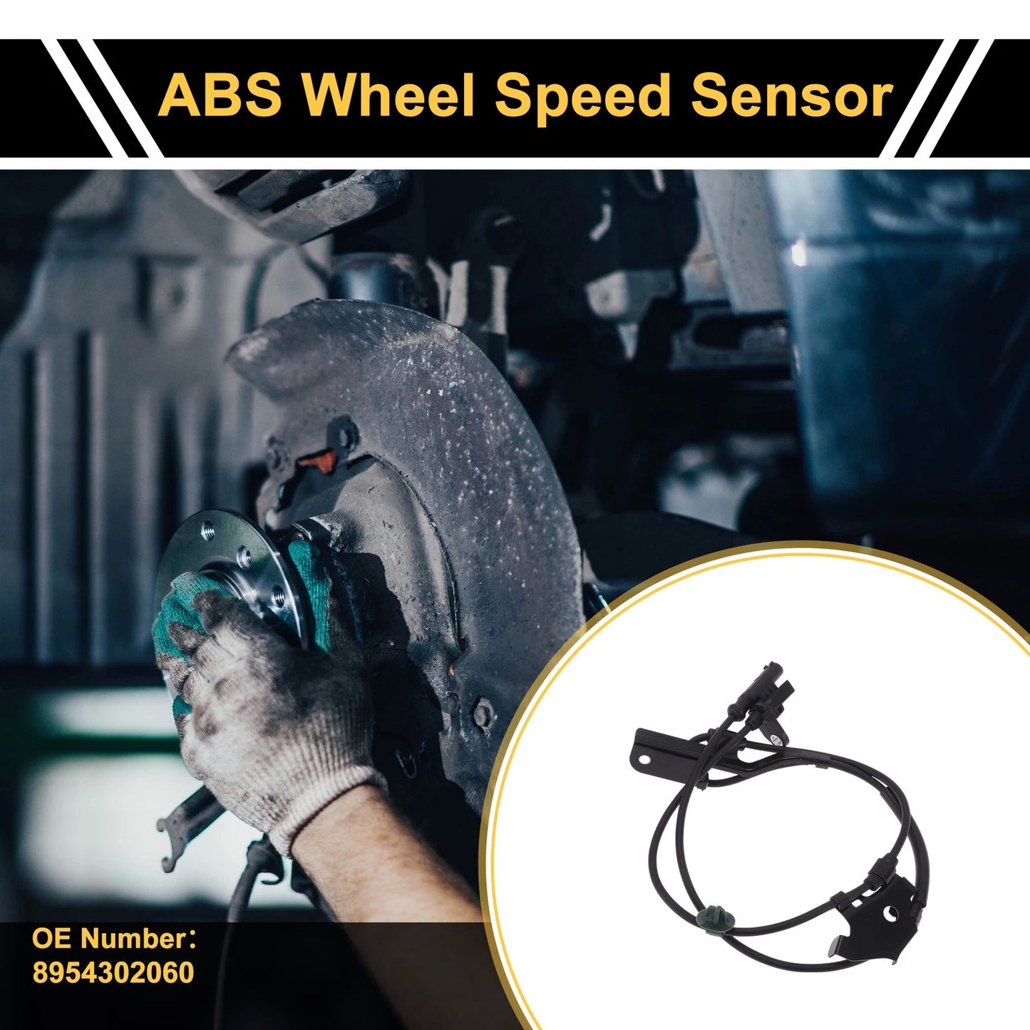 ABS Wheel Speed Sensor for Toyota Hilux (2015-2018) 1 x Left Front