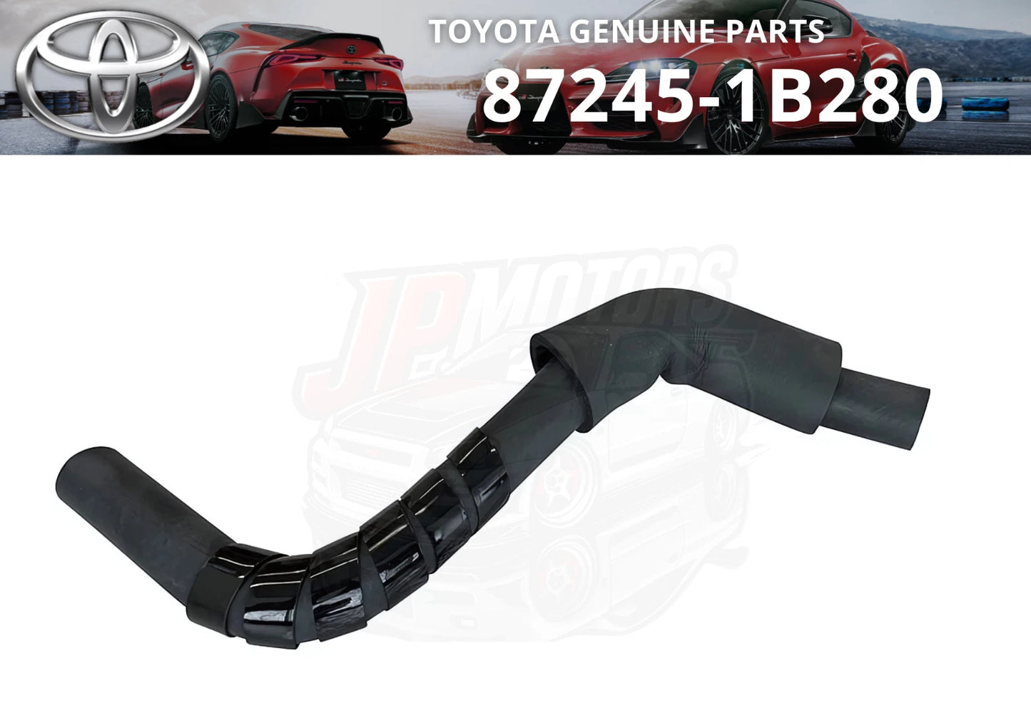 Heater Water Outlet Hose A for Toyota Supra JZA70 Turbo (1993–1998)