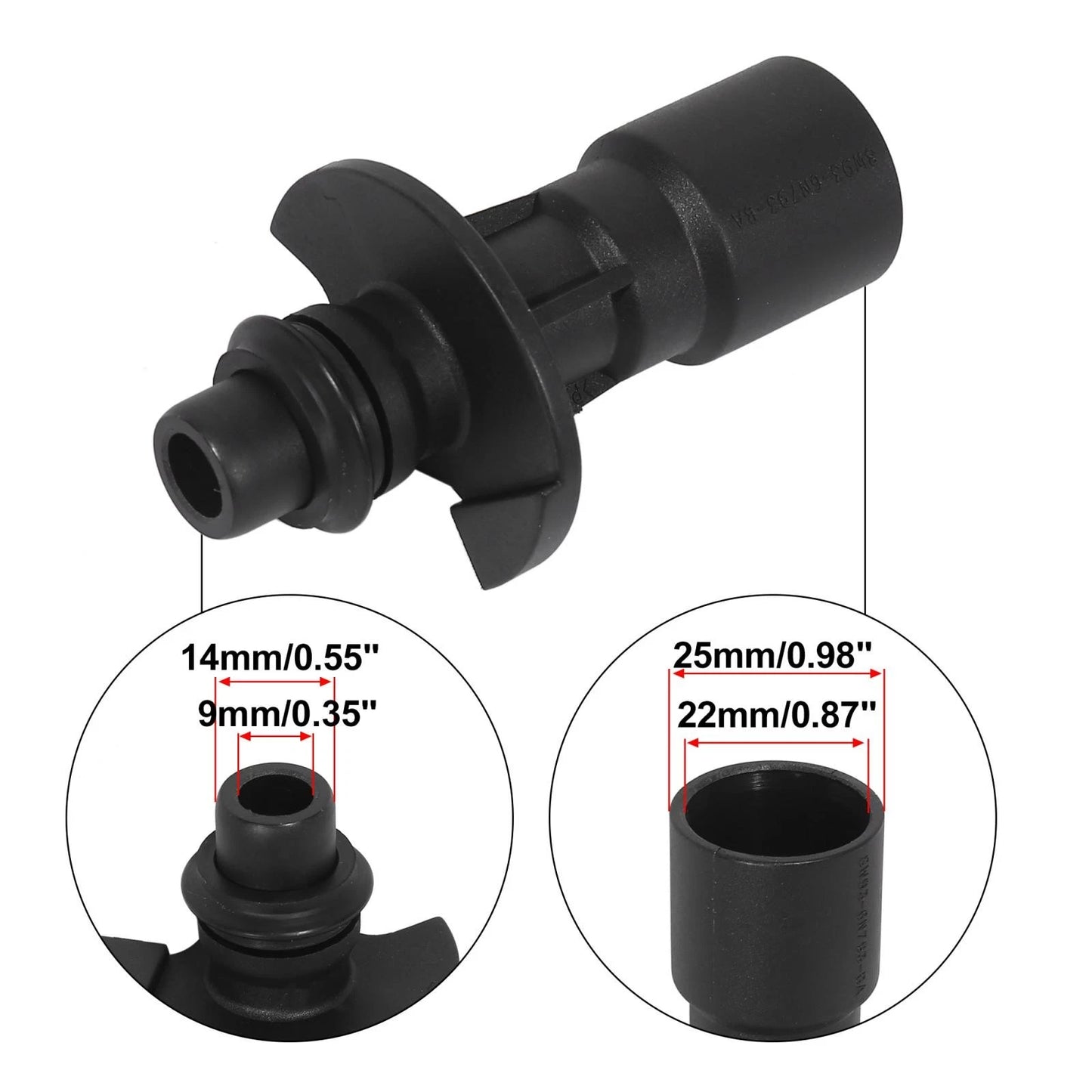 Engine Oil Cooler Inlet Connector for Land Rover LR4 (2010-2016)
