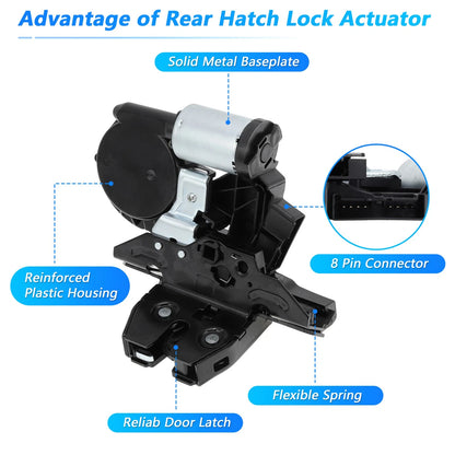 Trunk Latch Lock Actuator for Chevy Suburban Tahoe GMC Yukon
