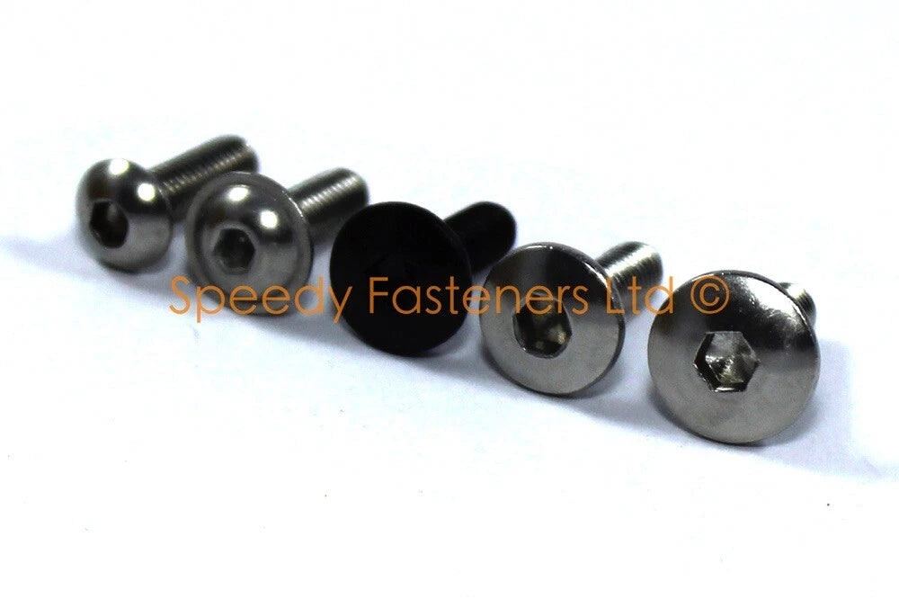 Wind Screen Bolts Rubber Well Nuts for Kawasaki Windscreen