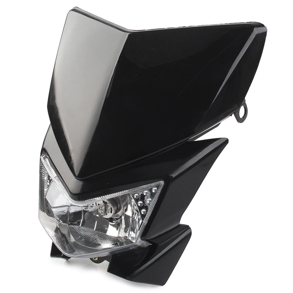 12V 35W Front Headlight for Motorcycle MX Enduro Dirt Trail Bike 250cc