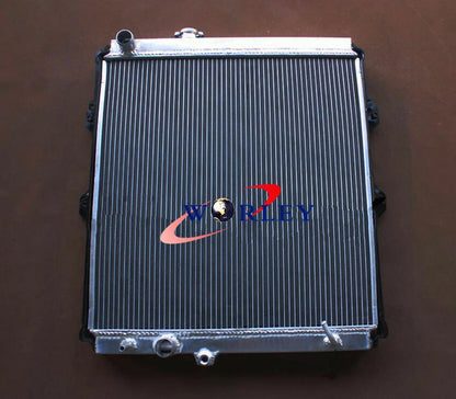 3ROW Aluminum Radiator & Fan for Hilux VZN167 V6 3.4L (1997-2004)
