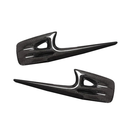 Carbon Fiber Headlight Eyebrow Covers for Mitsubishi Lancer EVO 10/X