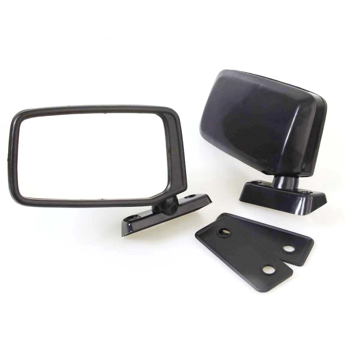 Black Door Mirrors Set for Subaru FF-1/Leone/Rex/Sherpa 1969-1989