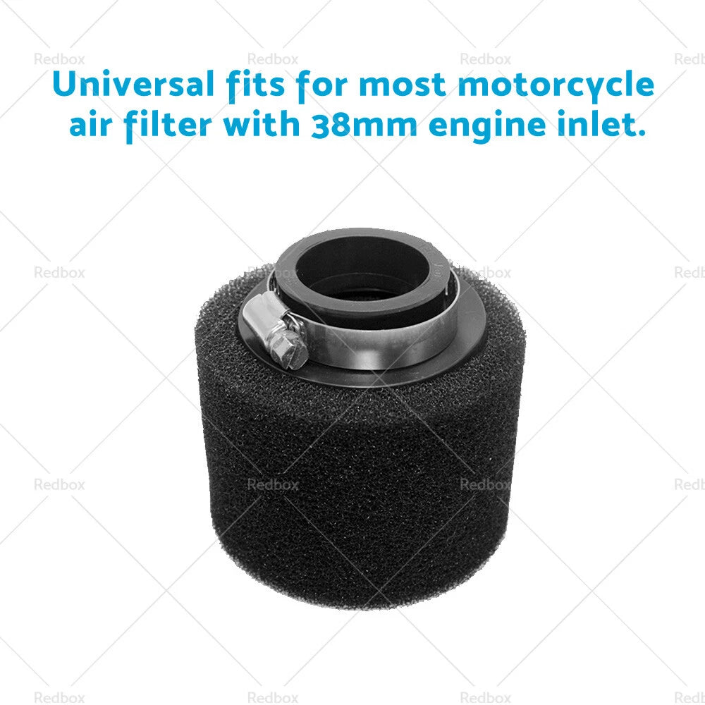 38mm Foam Pod Air Filter for 125cc 140cc PIT PRO Quad Dirt Bike ATV