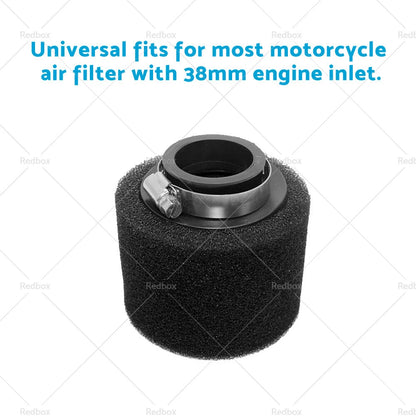 38mm Foam Pod Air Filter for 125cc 140cc PIT PRO Quad Dirt Bike ATV