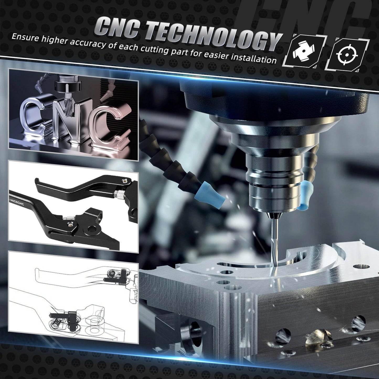 CNC Shorty Brake & Clutch Levers for Yamaha XSR700, MT-07, MT-09 (2018-2024)