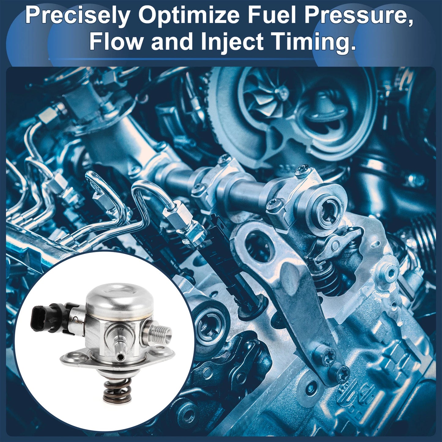 High Pressure Fuel Pump Assembly for Kia Optima (2016-2020)