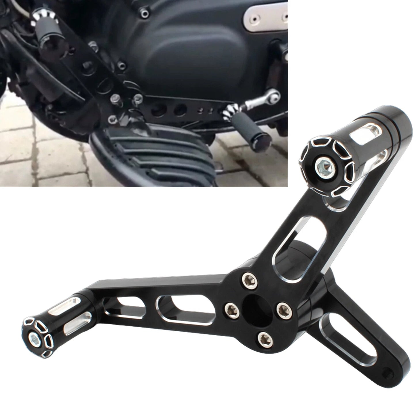 Heel Toe Gear Shifter Lever for Harley Sportster 1200 XL1200C (2004-2018)