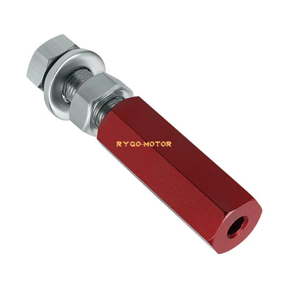 1/4in Red Quick Release Flag Pole Holder Mount for ATV UTV Dirt Bike Motorcycle