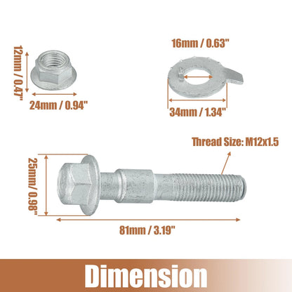 Alignment Camber Caster Adjusting Bolt for Dodge Sprinter 3500