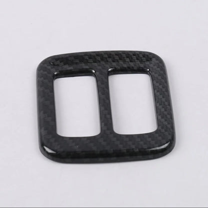 Carbon Fiber Rear Air Outlet Vent Cover Trim for JEEP Compass (2017-2021)