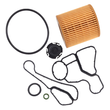 Engine Oil Filter Cooler Seal Set for BMW 1 Series 128i 135i 323i 328i X5 (2008-2013)