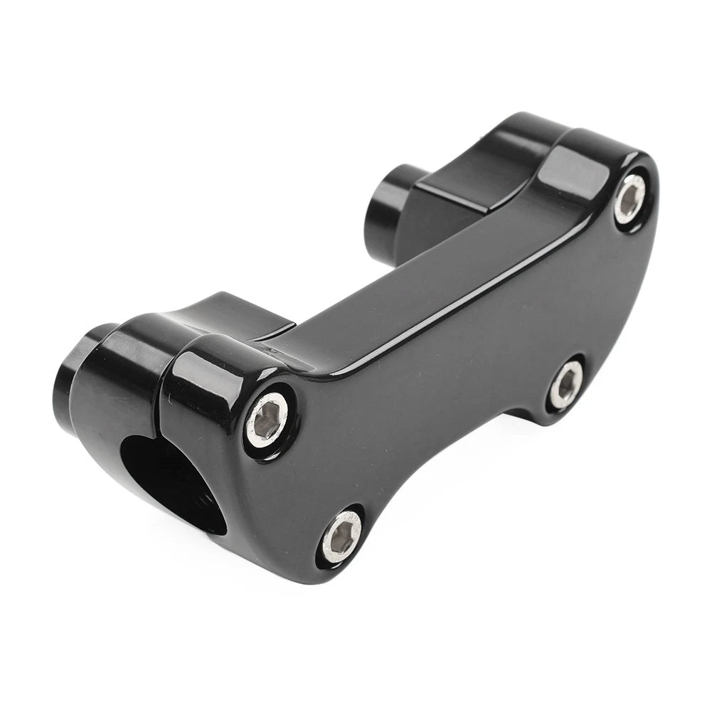 2" Handlebar Riser & Top Clamp for Harley Dyna Softail Sportster