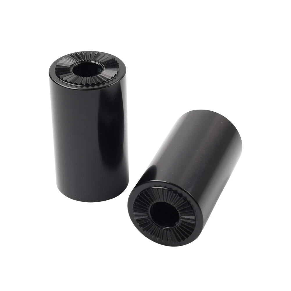 49MM 7/8" Clip-On Handlebar Riser Extension Adapter for Motorcycle Black