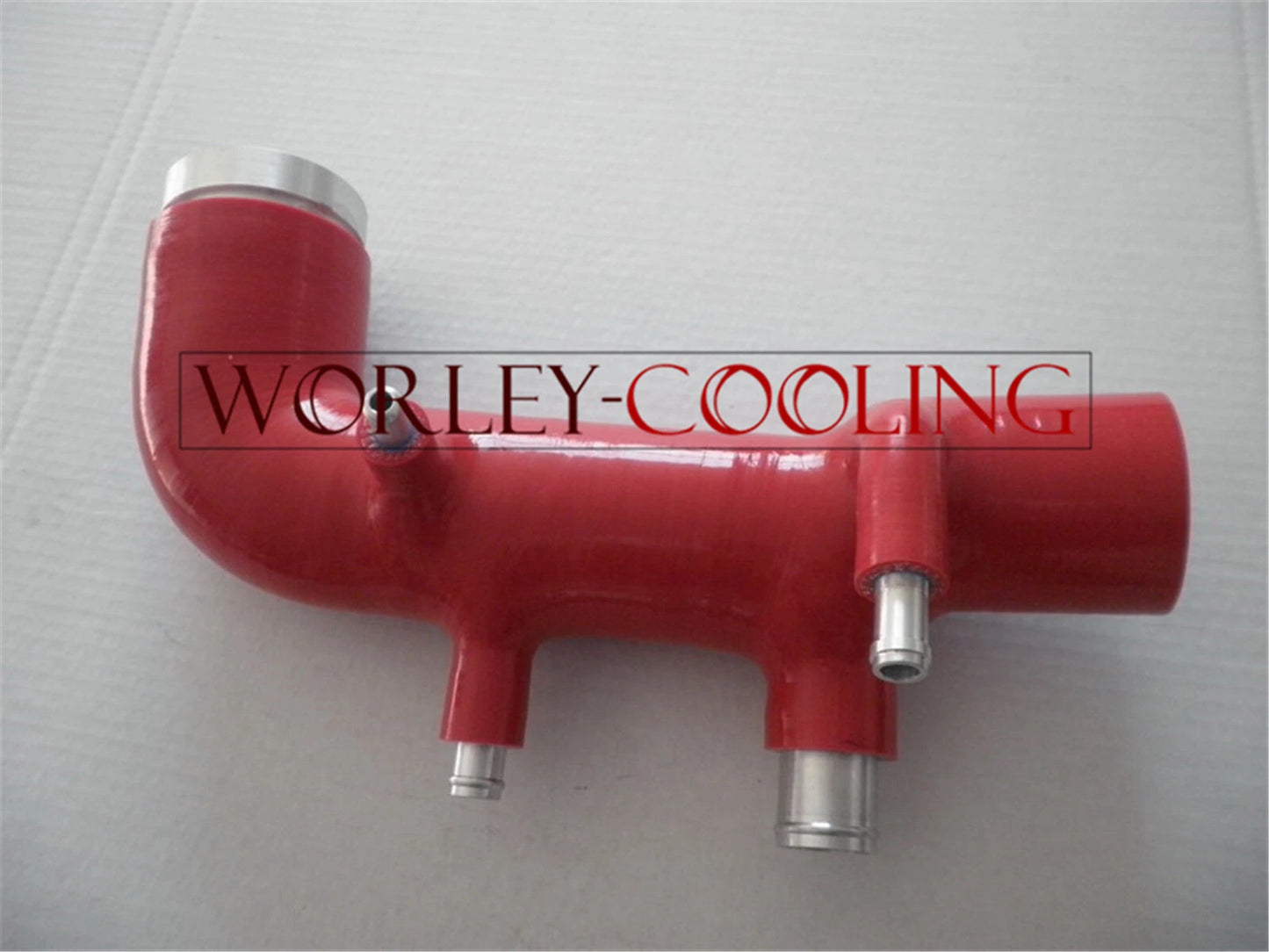 RED Silicone Induction Intake Pipe for Subaru GC8 EJ20 STi (1998-2000)