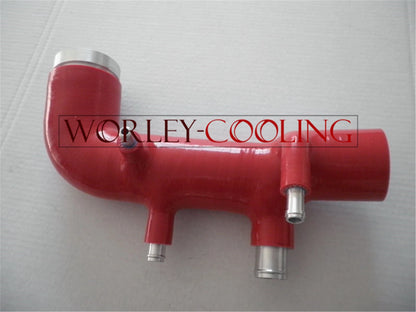 RED Silicone Induction Intake Pipe for Subaru GC8 EJ20 STi (1998-2000)